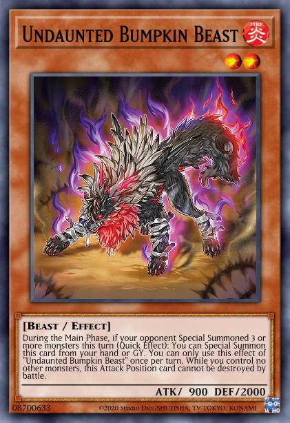 Undaunted Bumpkin Beast Card Image