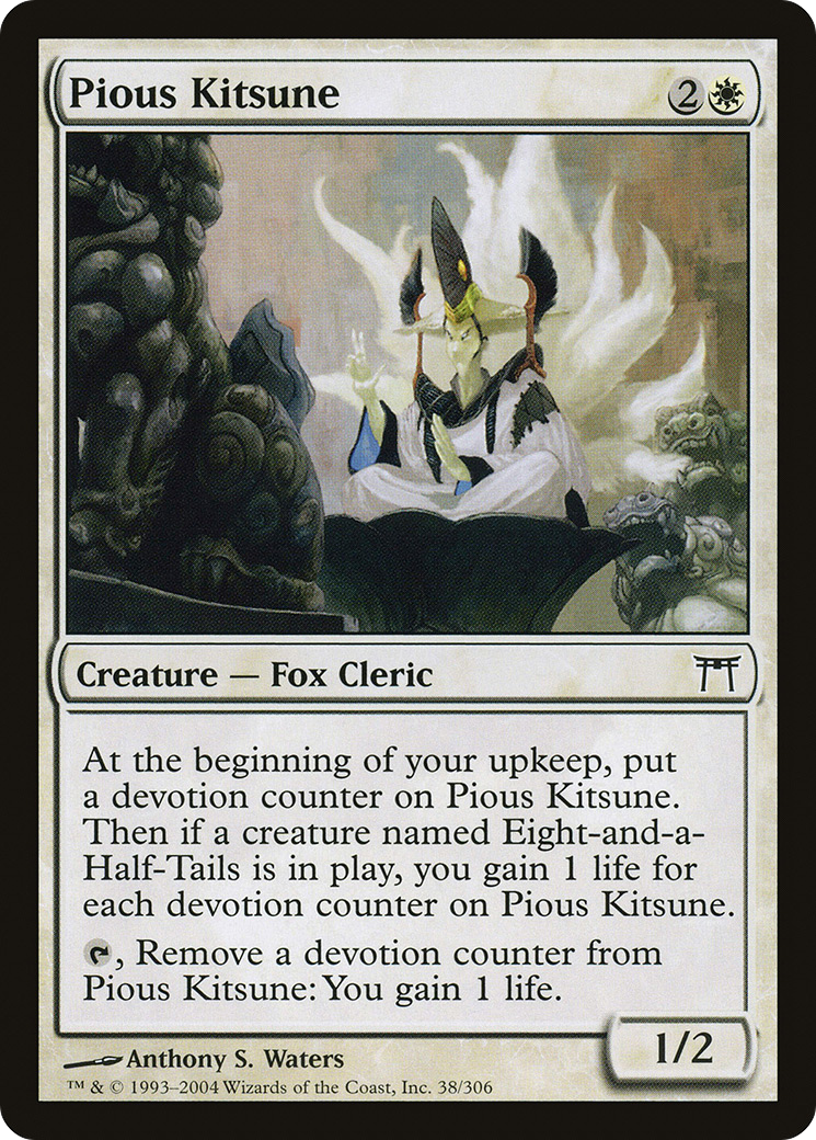 Pious Kitsune Card Image