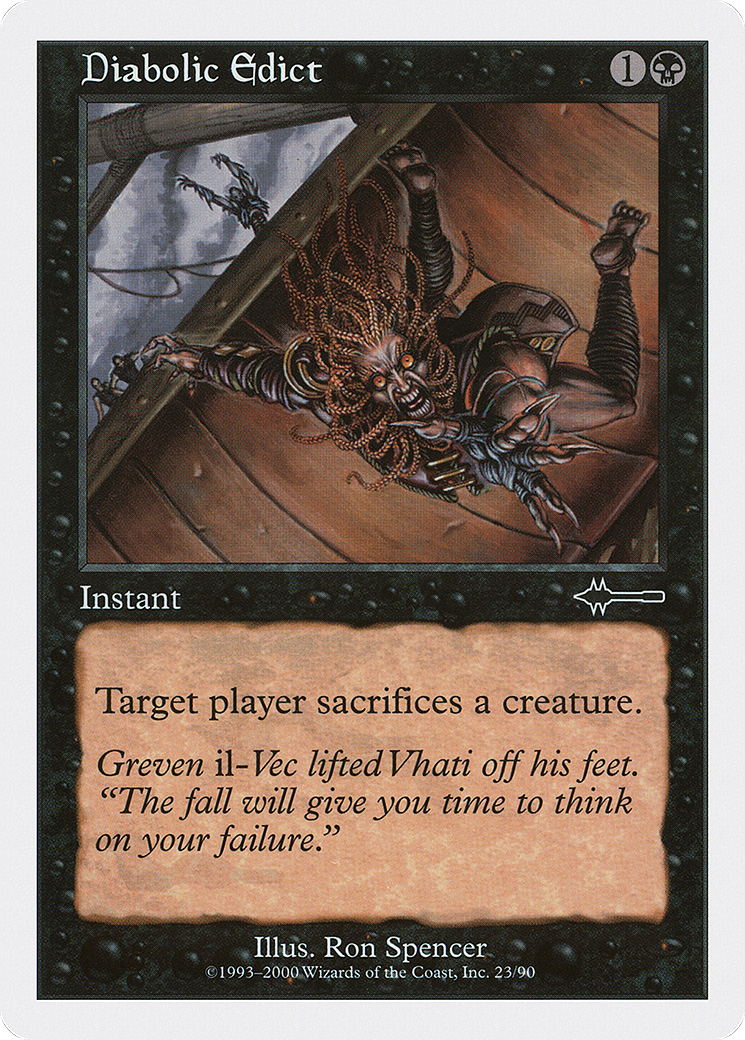 Diabolic Edict Card Image