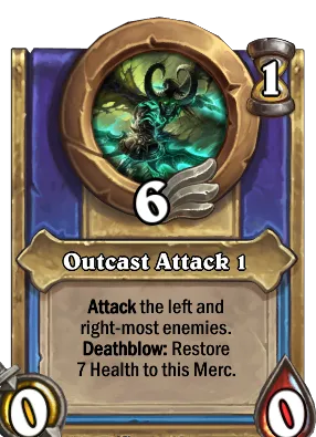 Outcast Attack 1 Card Image