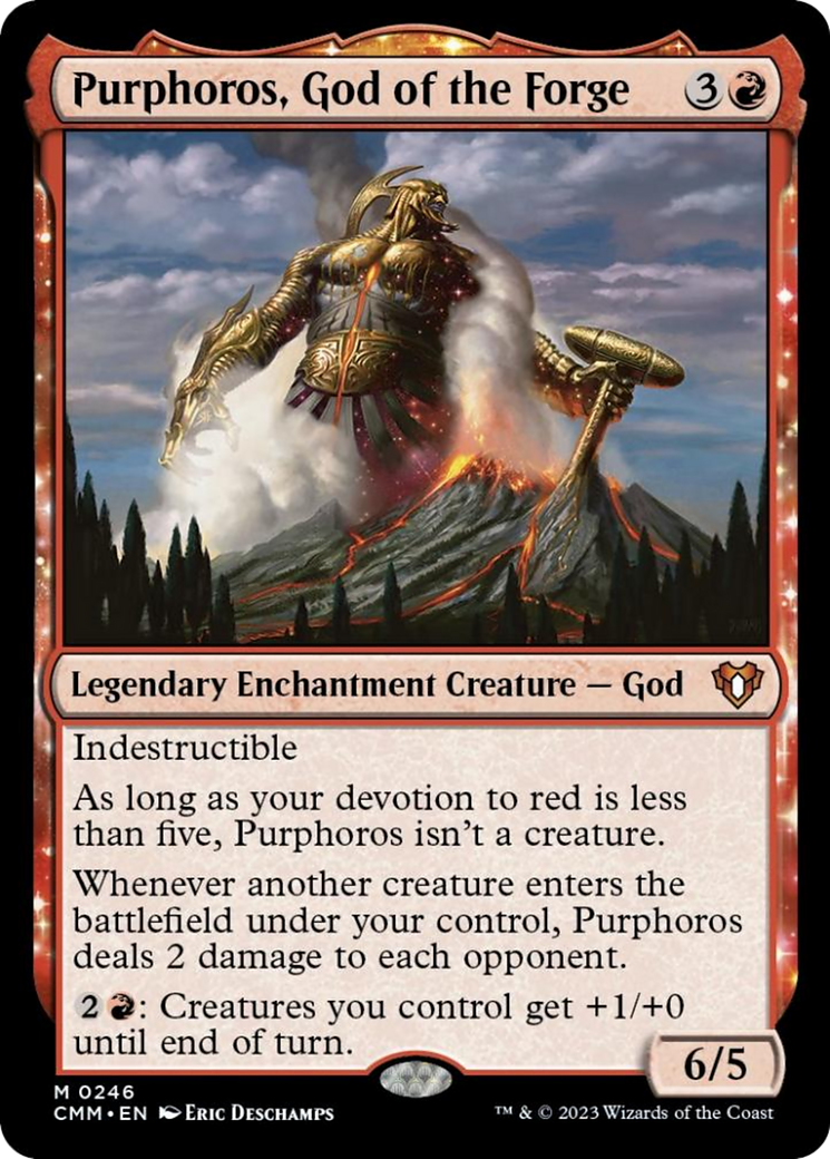 Purphoros, God of the Forge Card Image