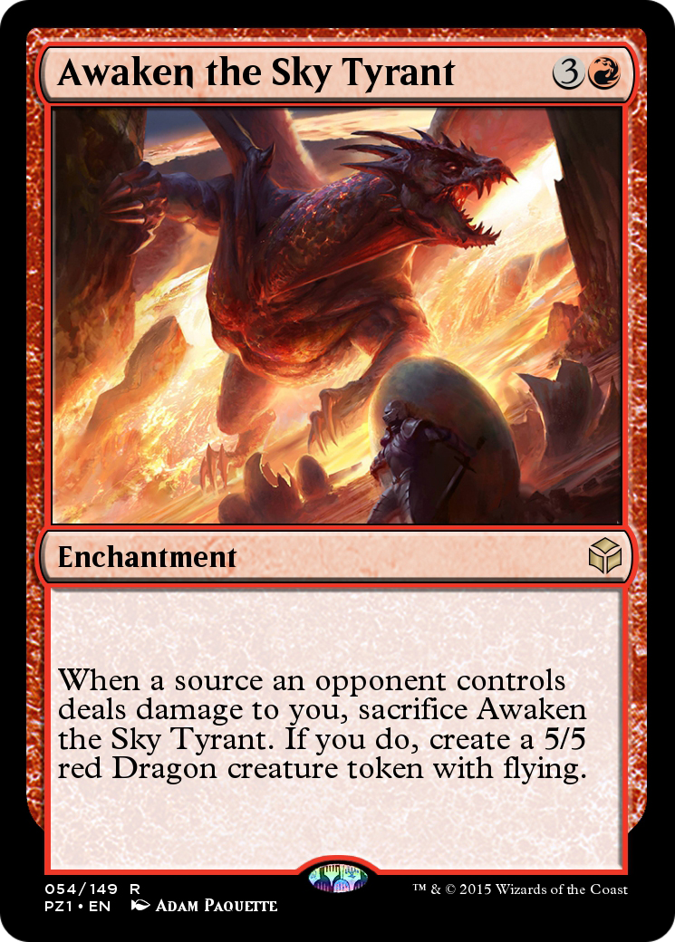 Awaken the Sky Tyrant Card Image