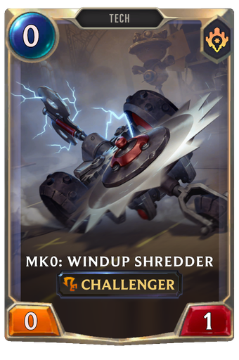 Mk0: Windup Shredder Card Image