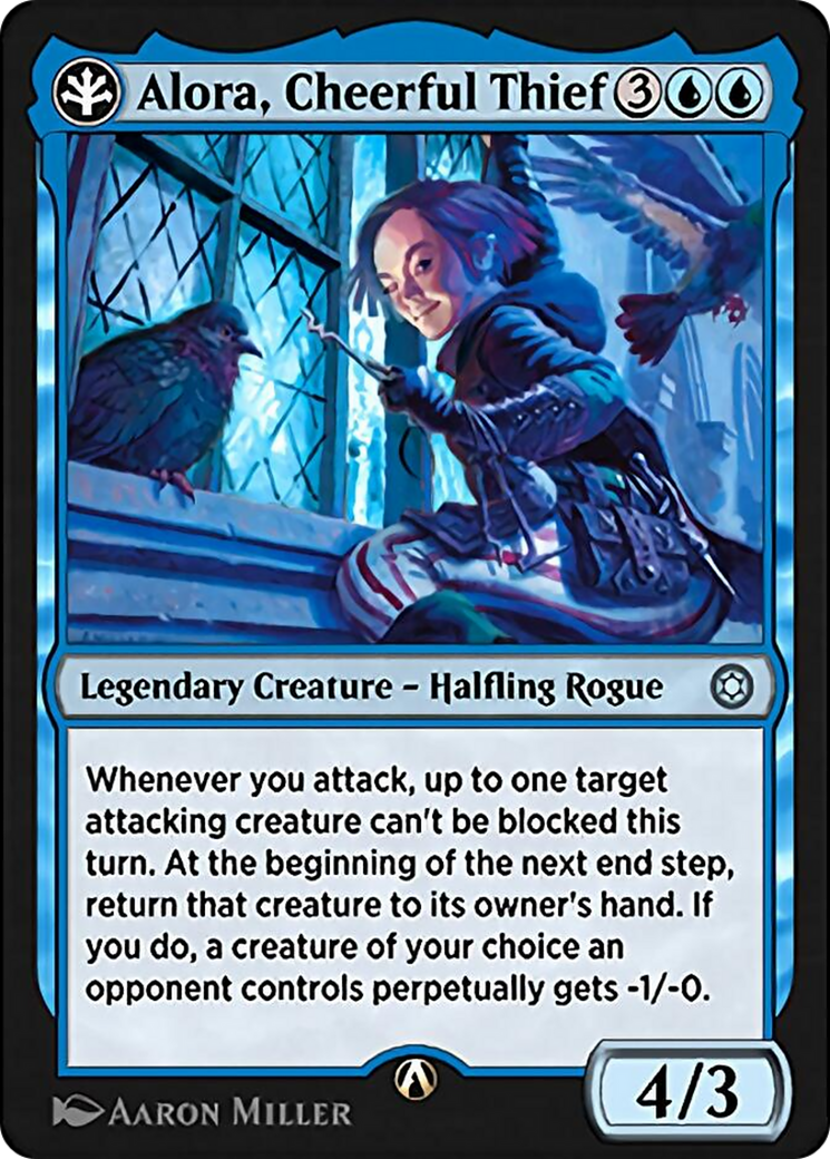 Alora, Cheerful Thief Card Image