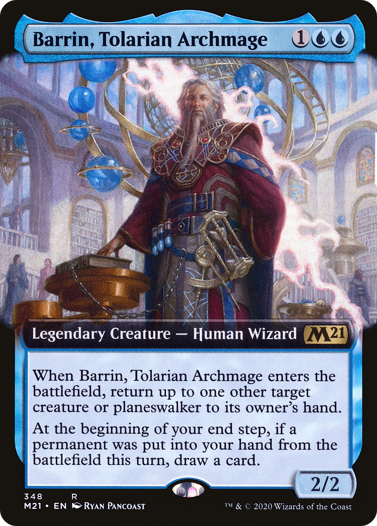 Barrin, Tolarian Archmage Card Image