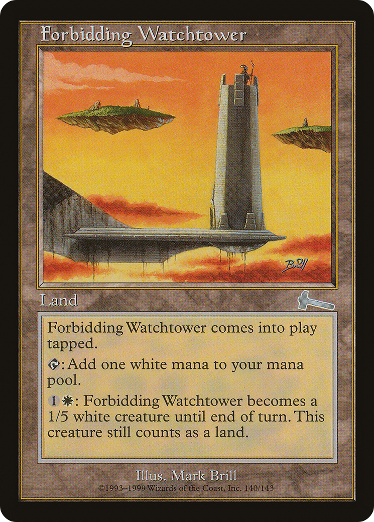 Forbidding Watchtower Card Image