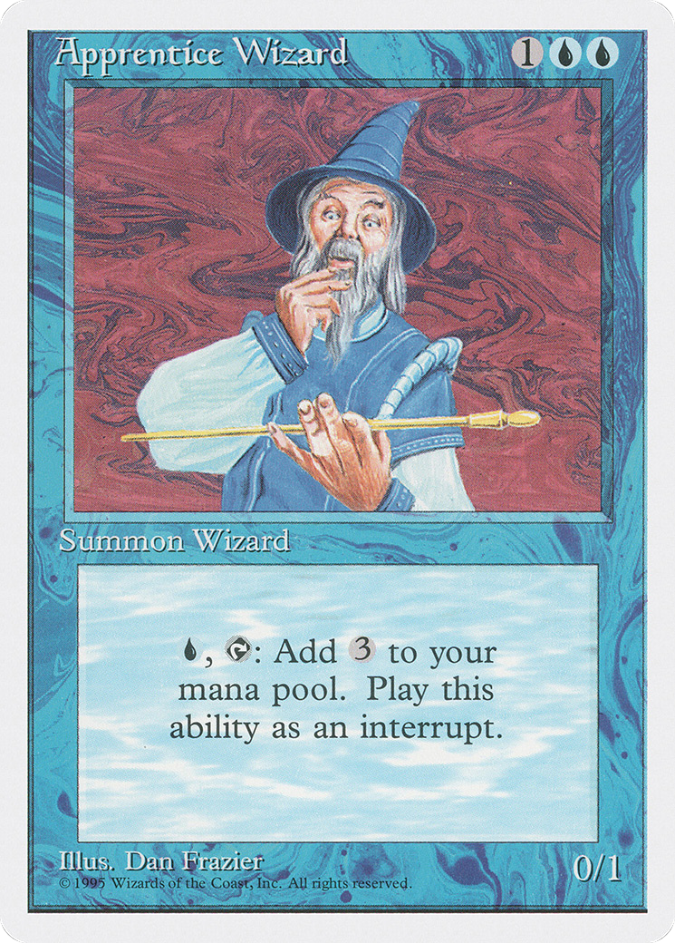 Apprentice Wizard Card Image