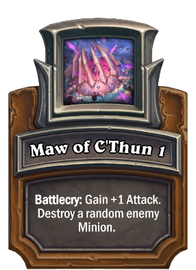 Maw of C'Thun 1 Card Image