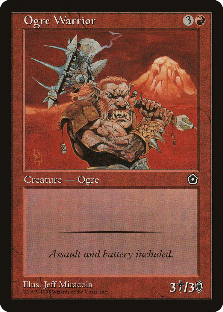 Ogre Warrior Card Image