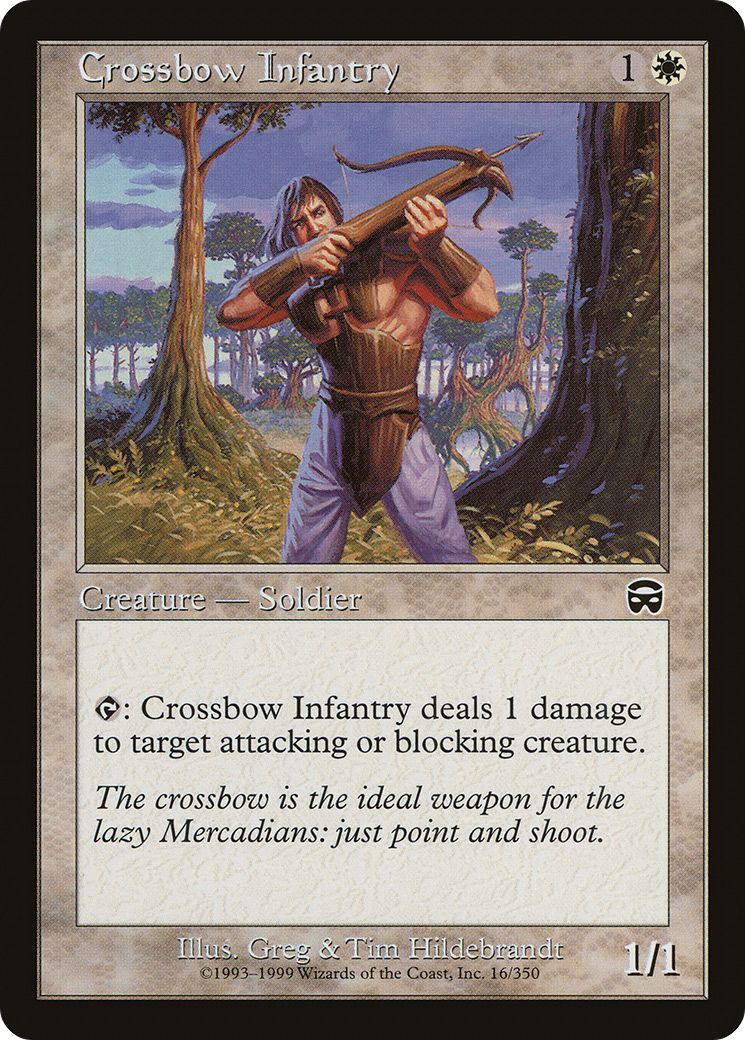 Crossbow Infantry Card Image