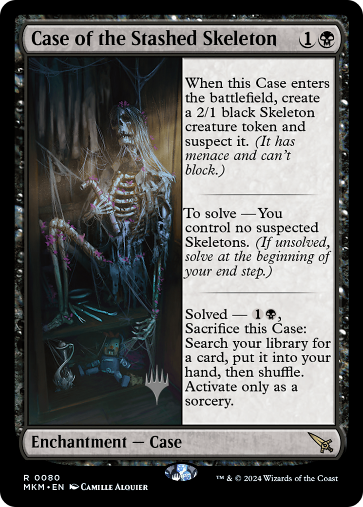 Case of the Stashed Skeleton Card Image