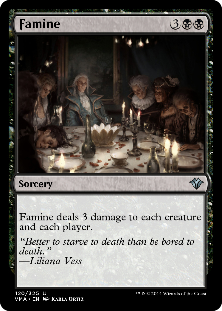 Famine Card Image