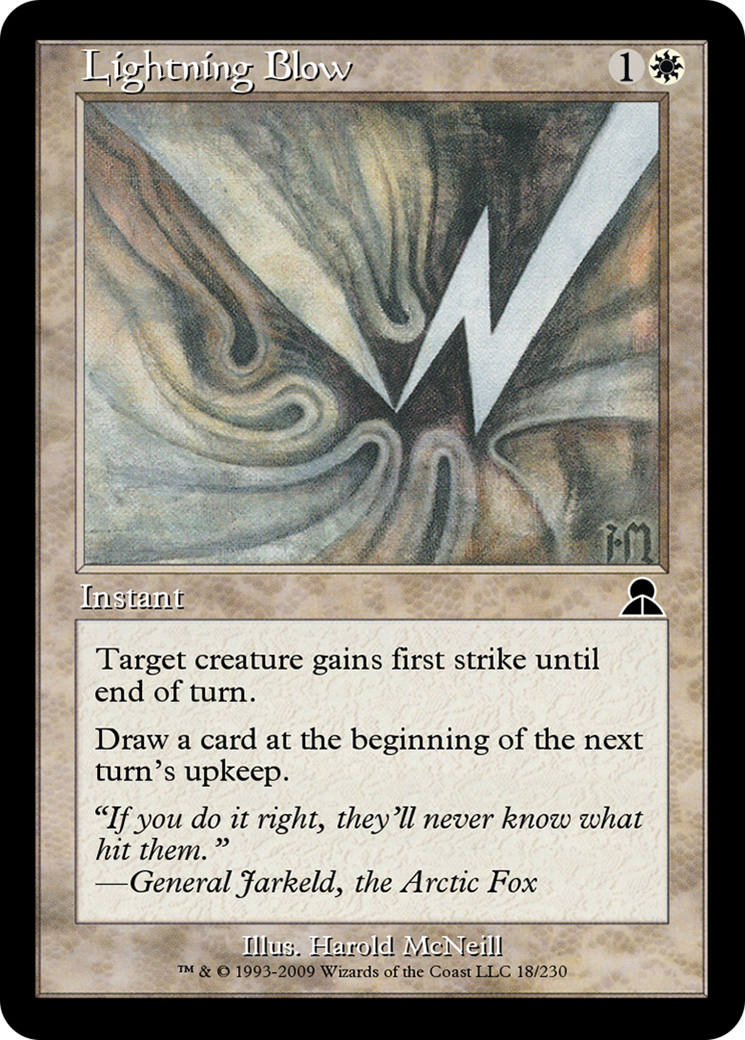 Lightning Blow Card Image