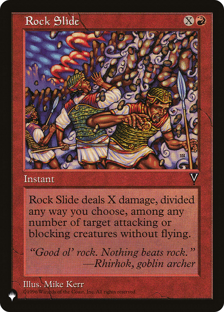 Rock Slide Card Image