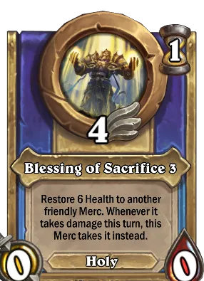 Blessing of Sacrifice 3 Card Image