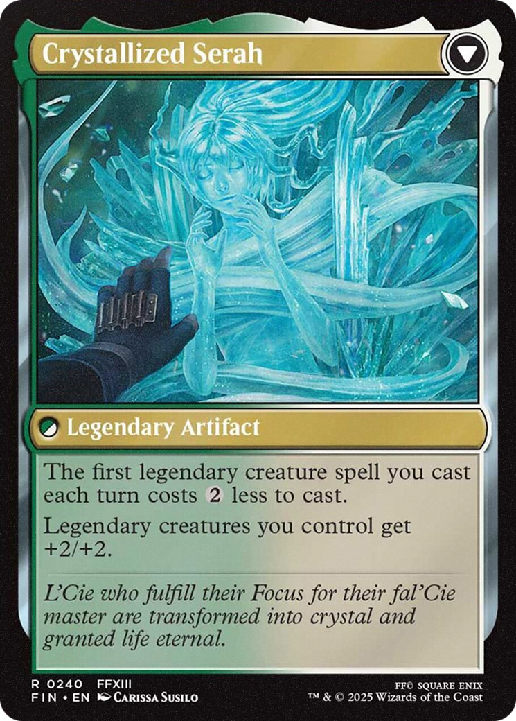 Serah Farron // Crystallized Serah Card Image