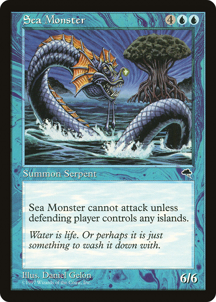 Sea Monster Card Image