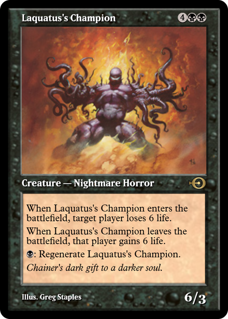 Laquatus's Champion Card Image