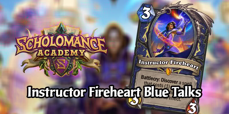 Hearthstone's Chadd Nervig & Alec Dawson Talk About Instructor Fireheart Design & Value Generation in Hearthstone