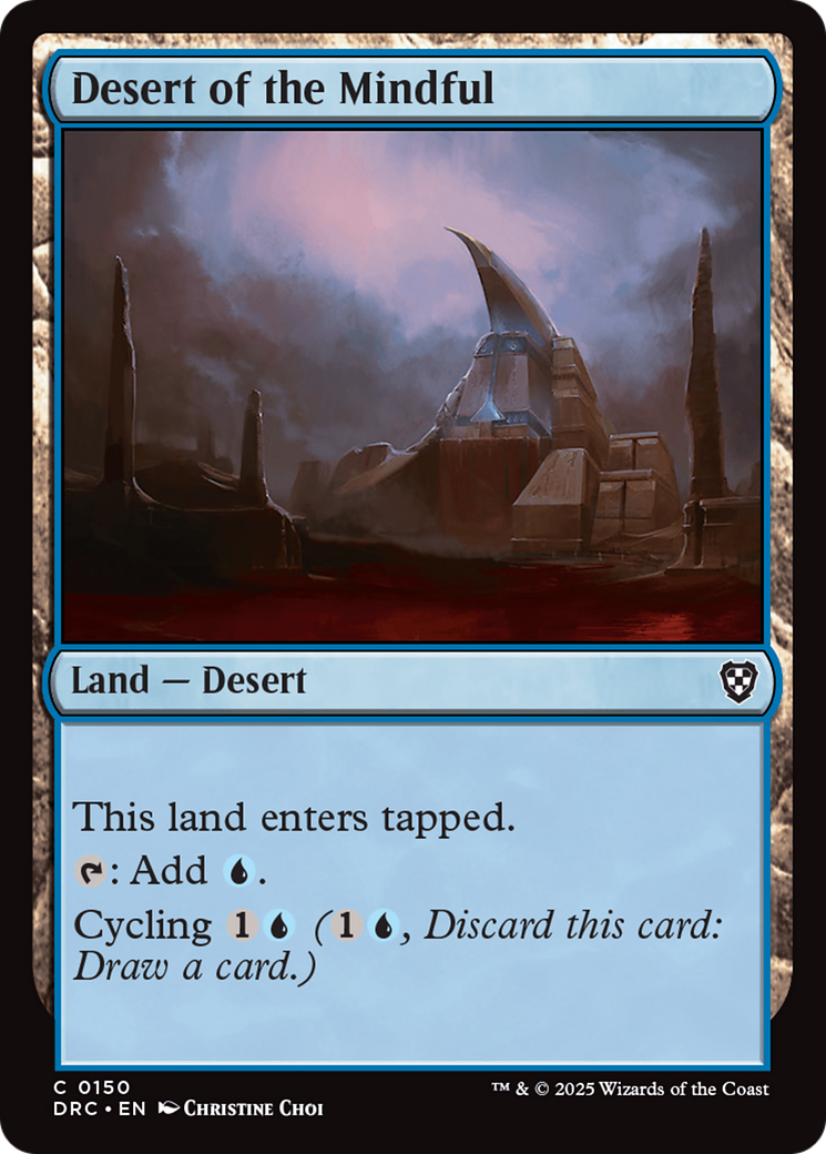 Desert of the Mindful Card Image