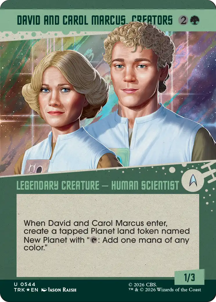 David and Carol Marcus, Creators