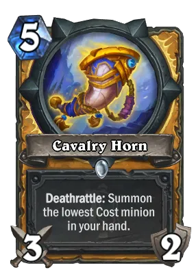 Cavalry Horn Card Image