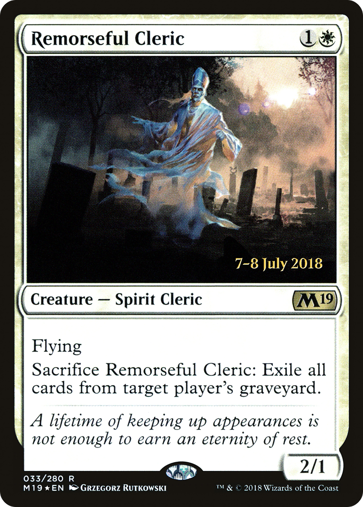 Remorseful Cleric Card Image