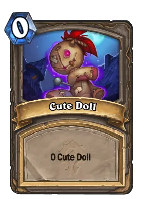 Cute Doll Card Image