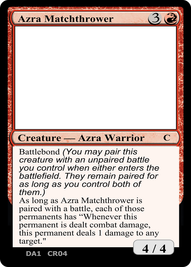 Azra Matchthrower Card Image