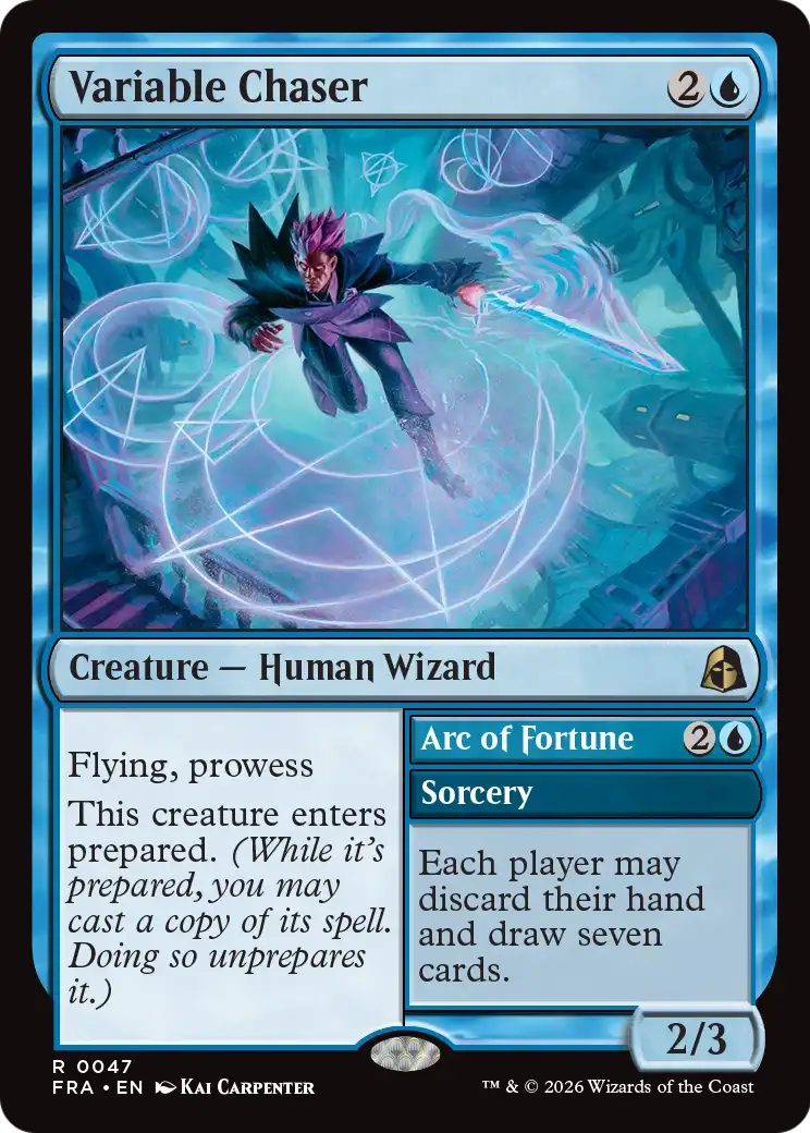 Arc of Fortune Magic: The Gathering card