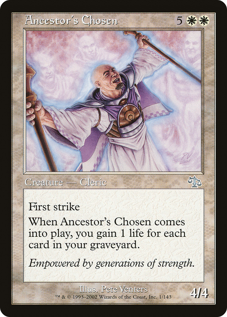 Ancestor's Chosen Card Image