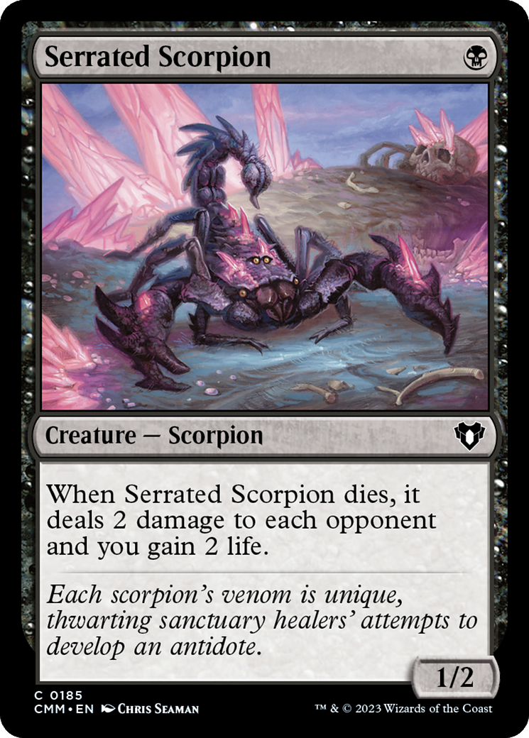 Serrated Scorpion Card Image
