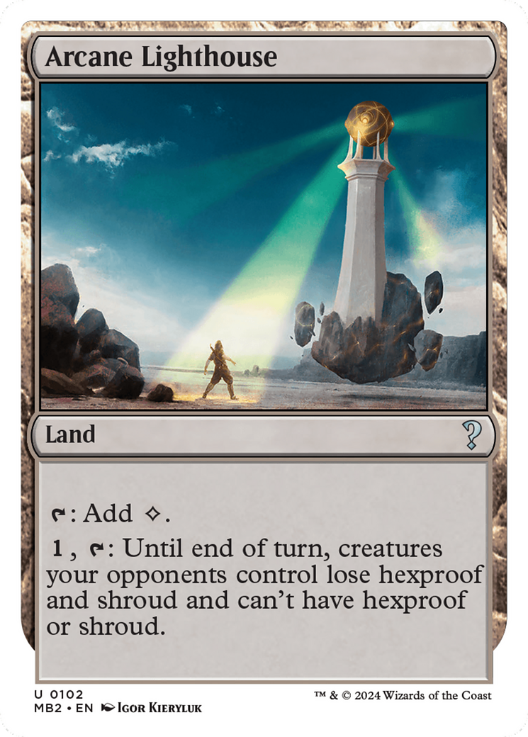 Arcane Lighthouse Card Image