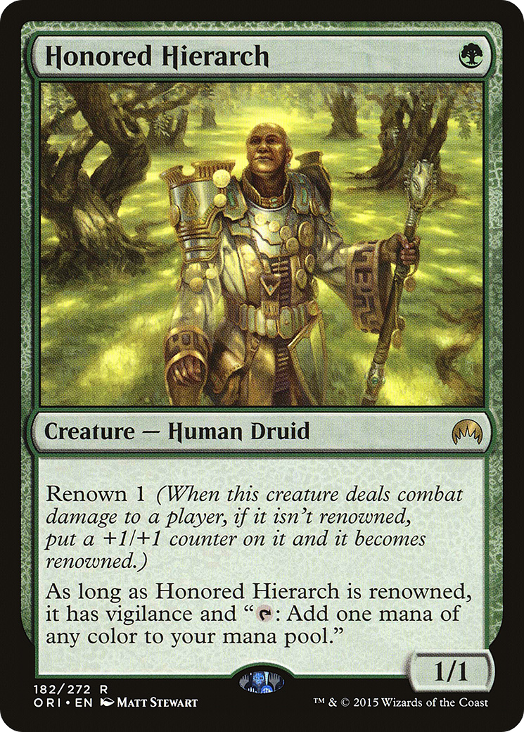 Honored Hierarch Card Image