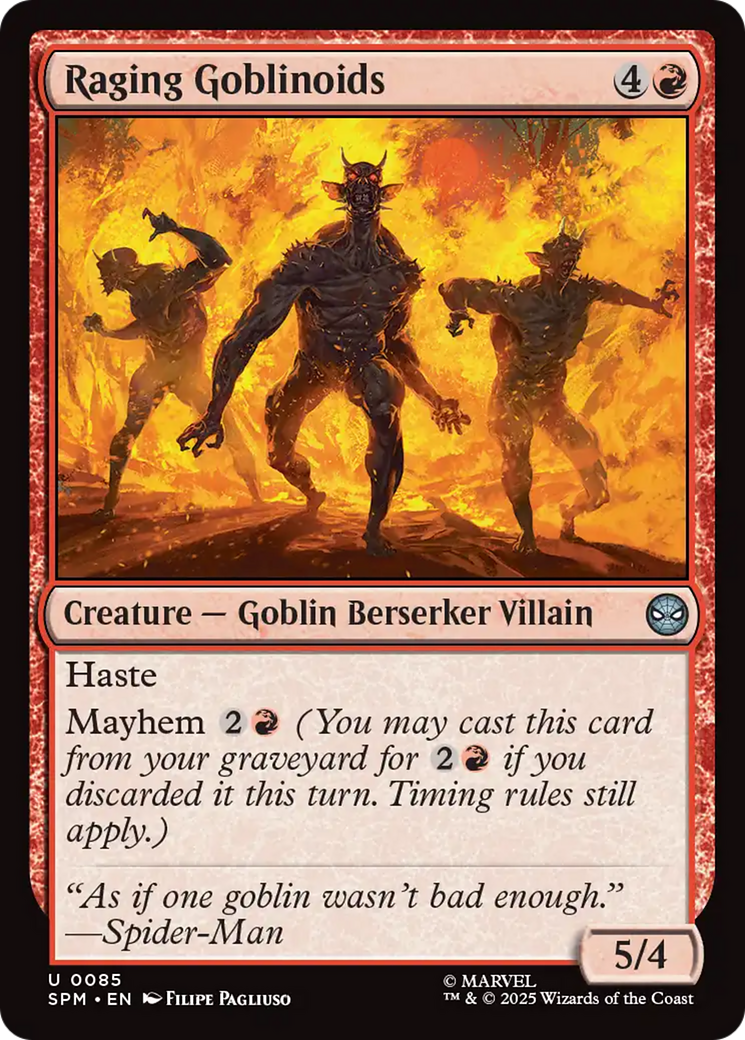 Raging Goblinoids Card Image