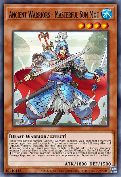 Ancient Warriors - Masterful Sun Mou Card Image