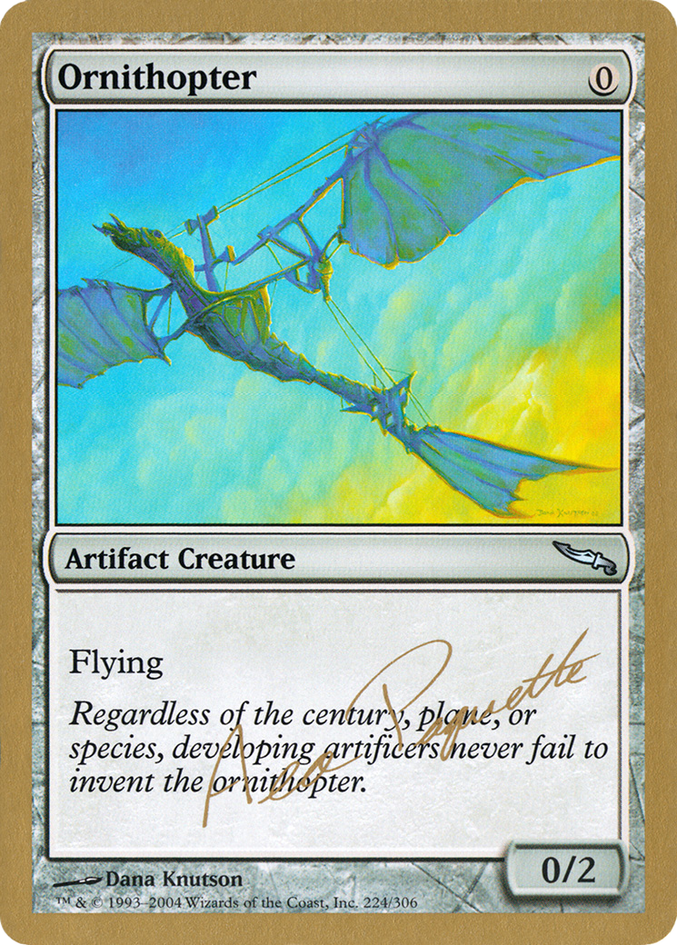 Ornithopter Card Image