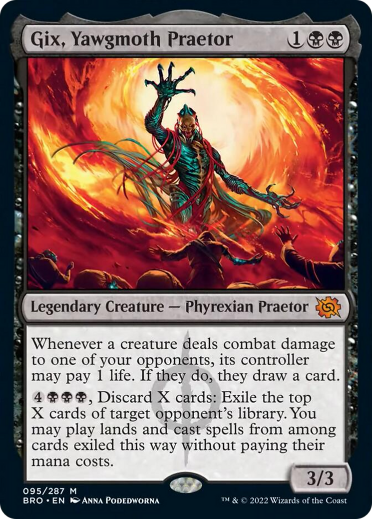 Gix, Yawgmoth Praetor Card Image