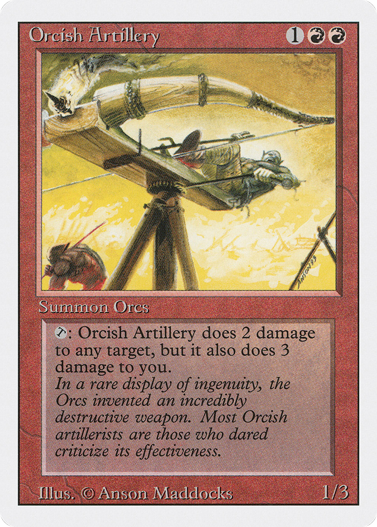 Orcish Artillery Card Image