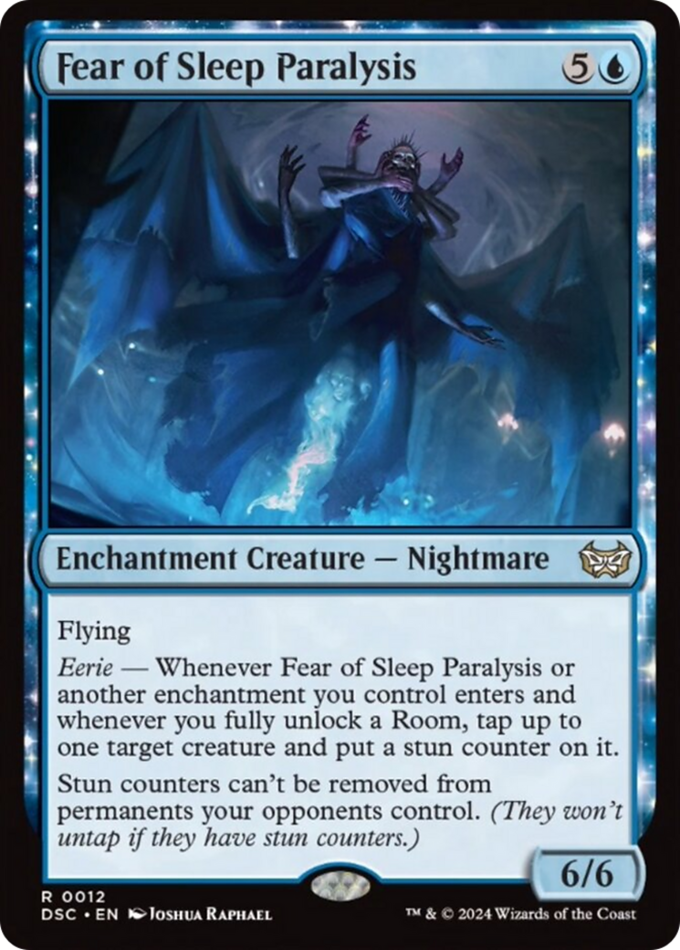 Fear of Sleep Paralysis Card Image