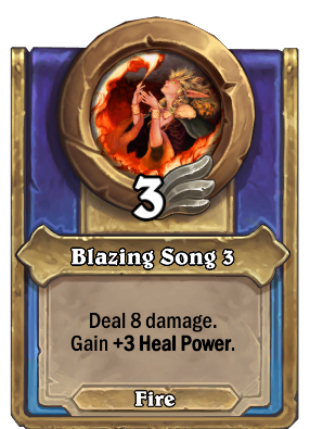 Blazing Song 3 Card Image