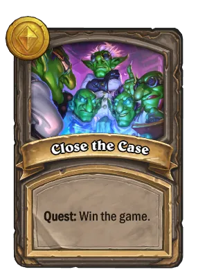 Close the Case Card Image