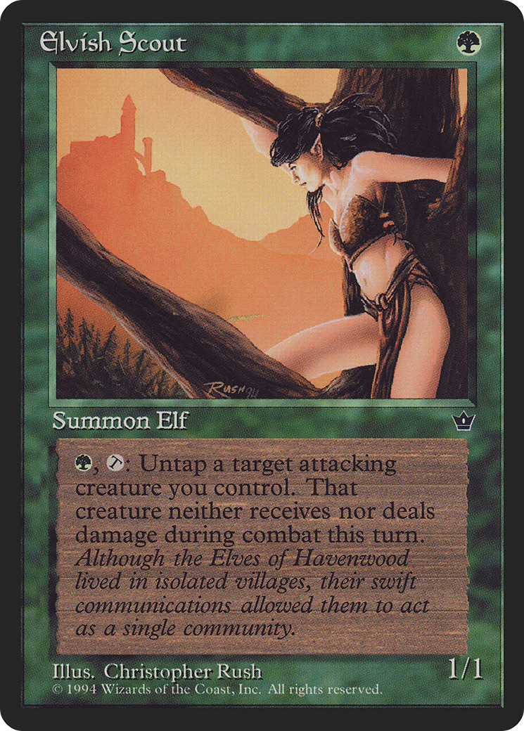 Elvish Scout Card Image