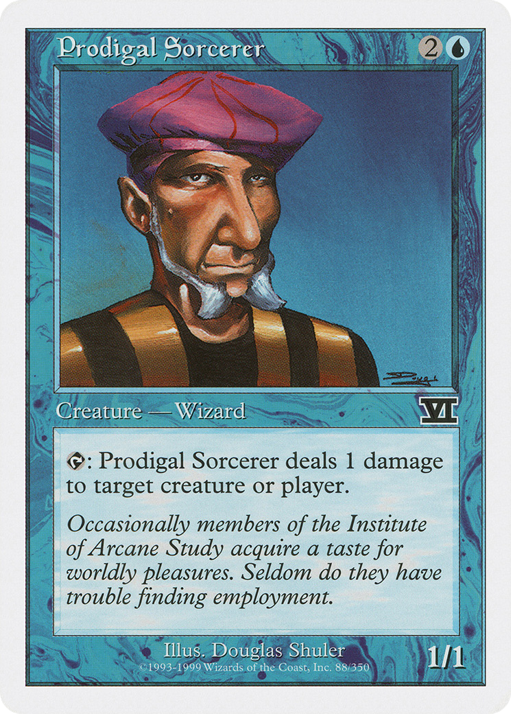 Prodigal Sorcerer Card Image