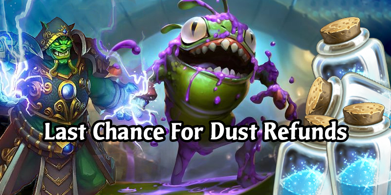 Reminder - Full Dust Refund For Early Nerfs Going Away Soon