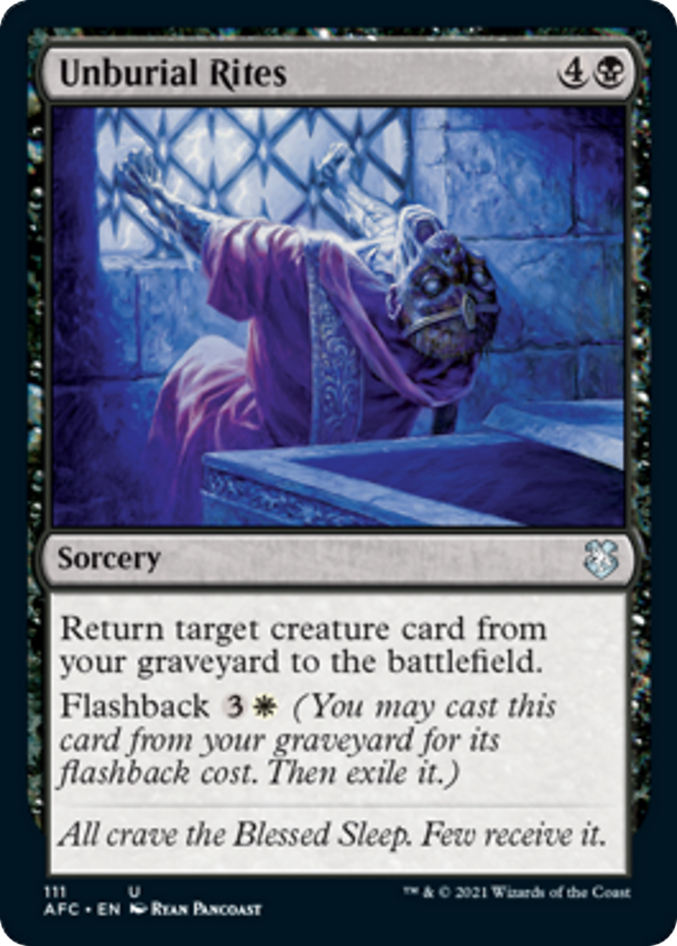 Unburial Rites Card Image