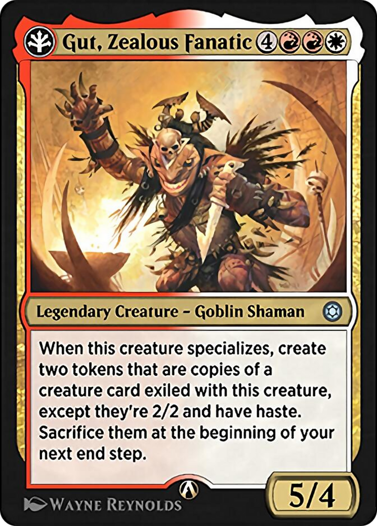 Gut, Zealous Fanatic Card Image