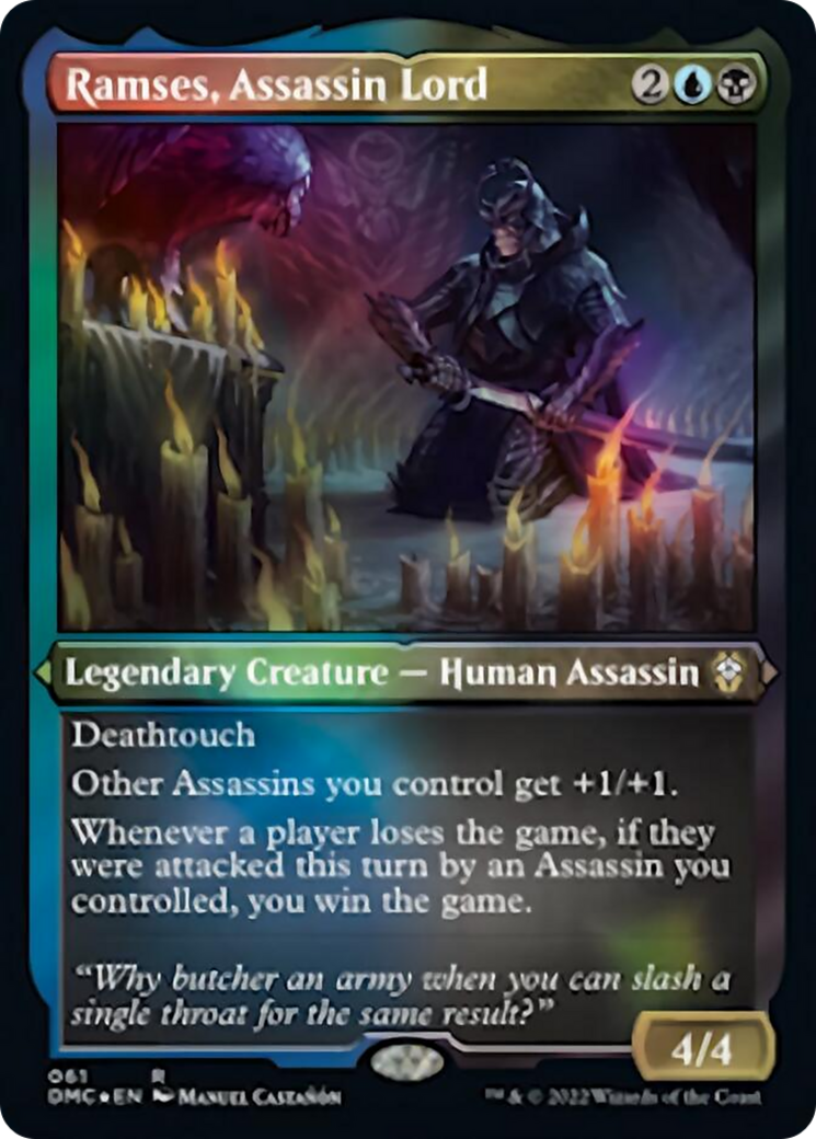 Ramses, Assassin Lord Card Image