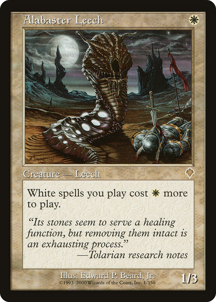 Alabaster Leech Card Image