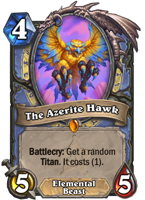 The Azerite Hawk Card Image